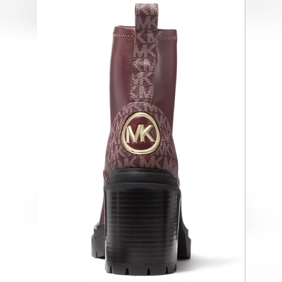 Michael Kors Cyrus Zip-up Platform Heeled Bootie - Picture 2 of 7